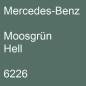 Preview: Mercedes-Benz, Moosgrün Hell, 6226.